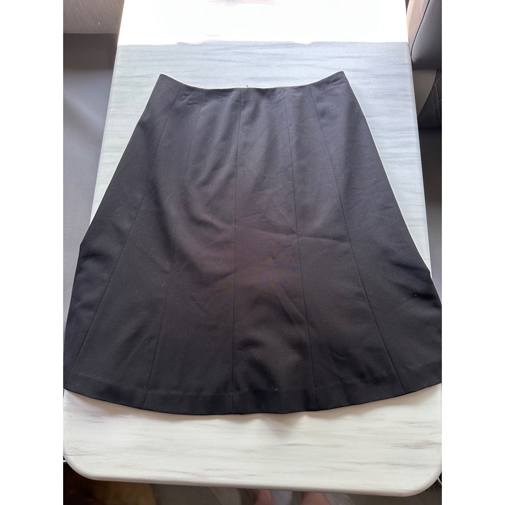 Calvin Klein Skirt‎ Black A-Line Career Woman's Size 4